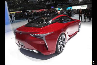 Lexus LF-LC Hybrid 2+2 Sport Coupe Design Concept 2012