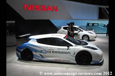 Nissan Leaf Nismo RC Racing Green Electric Car