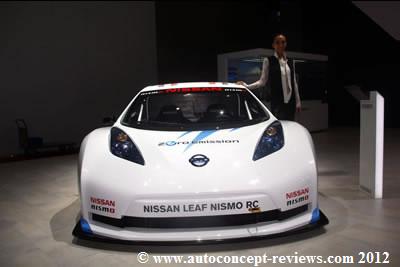 Nissan Leaf Nismo RC Racing Green Electric Car