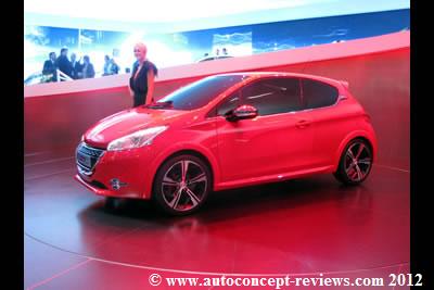 Peugeot 208 GTI and Peugeot XY Concepts