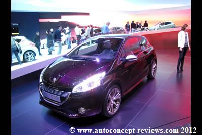 Peugeot 208 GTI and Peugeot XY Concepts