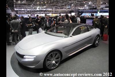 Pininfarina Cambiano Range Extended Electric Concept 2012