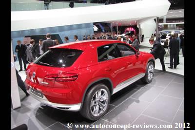 Volkswagen Cross Coupe Plug-in Diesel Electric Hybrid Concept 2012