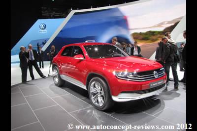 Volkswagen Cross Coupe Plug-in Diesel Electric Hybrid Concept 2012