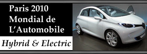 Paris 2010, Mondial de L'Automobile - Electric & Hybrid Vehicles 