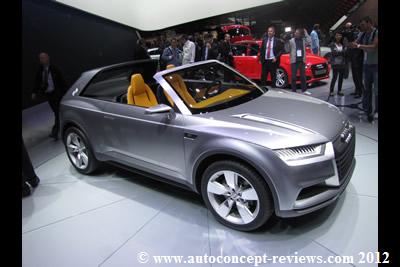 Audi Crosslane Dual mode hybrid concept