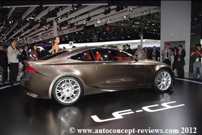 Lexus LF-CC hybrid concept for 2013