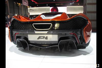 McLaren P1 preview for 2013