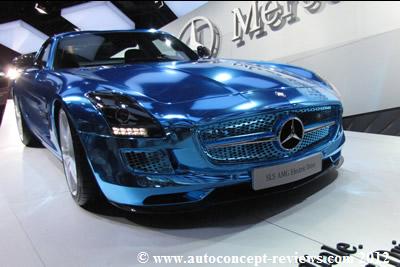 Mercedes SLS AMG Coupe Electric Drive for June 2013