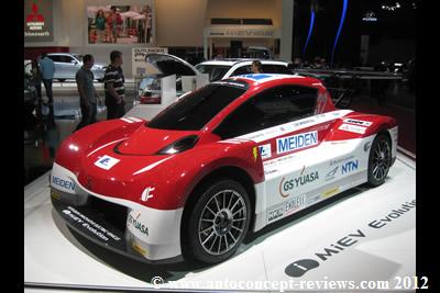 Mitsubishi i-MiEV electric Pikes Peak challenger 2012
