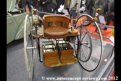 Ayrton & Perry electric tricycle 1881