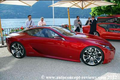 Lexus LF-LC Hybrid Concept 2012