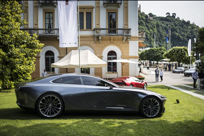 Mazda Vision Concept four-door coupe 