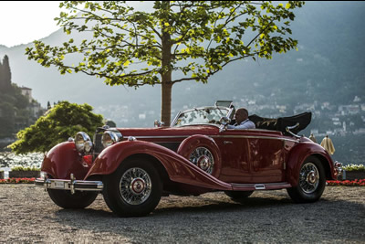 1937 Mercedes Benz 540K Cabriolet A two seater by Sindelfingen