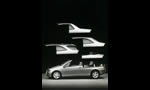Mercedes-Benz Vario Research Car 1995 - Four cars in one : Sedan, Convertible, Saloon and Pickup