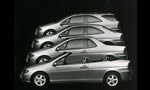 Mercedes-Benz Vario Research Car 1995 - Four cars in one : Sedan, Convertible, Saloon and Pickup