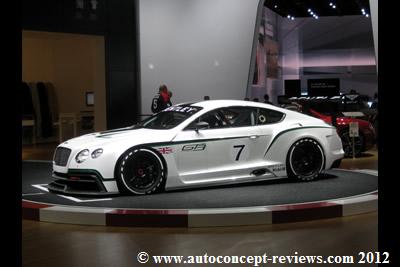Bentley Continental GT3 for 2013