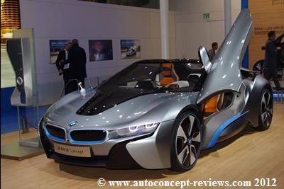 BMW i3 for 2013 and BMW i8 for 2014