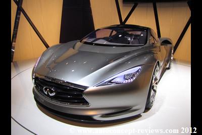 Infinti E-Merge Hybrid Concept and LE Electric Sedan Concept