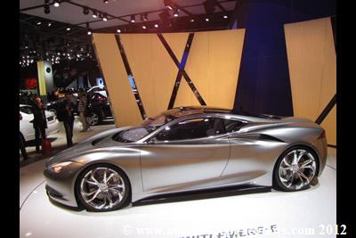 Infinti E-Merge Hybrid Concept and LE Electric Sedan Concept