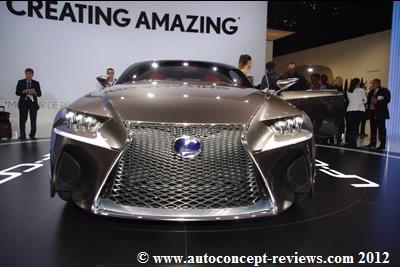 Lexus LF-CC hybrid concept for 2013
