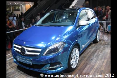 Mercedes Concept B-Class Electric Drive for 2014