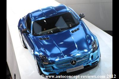 Mercedes SLS AMG Coupe Electric Drive for June 2013