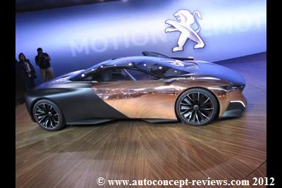 Peugeot Onyx Hybrid Concept 2012